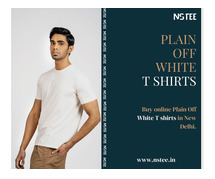 plain white t shirt