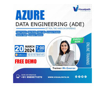Azure Data Engineer Online Training Free Demo
