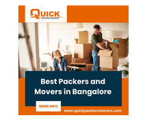 Best Packers and Movers in Bangalore to Make Your Relocation a Breeze