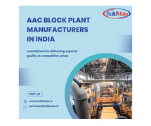 aac block plant manufacturers in india
