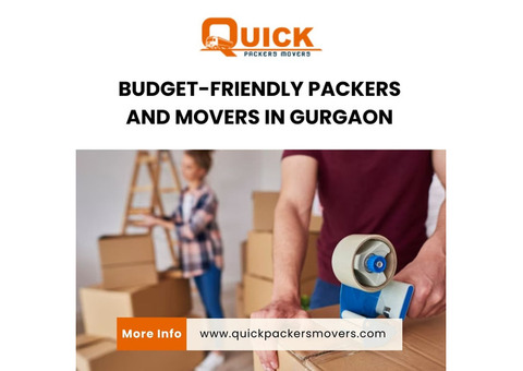 Budget-Friendly Packers and Movers in Gurgaon