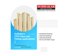 CPVC pipes and fittings manufacturers in india | Hyderabad - Sudhakar Pipes and Fittings