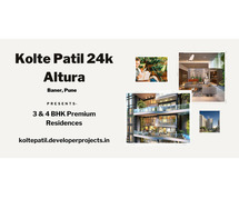 Kolte Patil 24K Altura | 3 And 4 BHK Apartments In Baner Pune