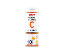GXN Daily Vitamin C with Zinc Orange 10 Effervescent Tablets