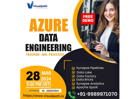Azure Data Engineer Training Online Free Demo