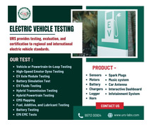 Top Electric Vehicle Testing Labs in Faridabad