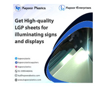 Get High-quality LGP sheets for illuminating signs and displays