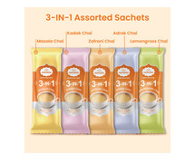 Enjoy Instant Refreshment with 3-in-1 Tea Sachets