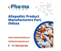 Allopathic Third Party Manufacturing Puri, Odissa
