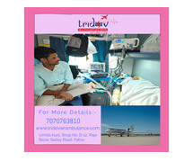 Tridev Air Ambulance Kolkata is involved in Offering Successful Medical Transfer