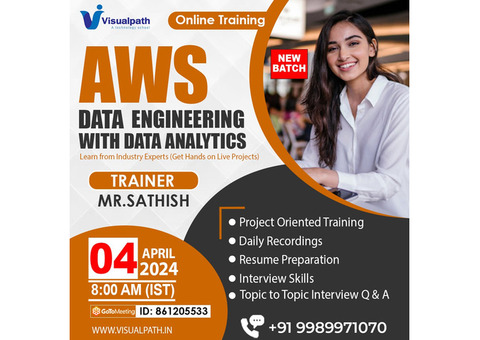 AWS Data Engineering Training Online New Batch