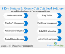 8 Key Features Genericchit Chit Fund Software