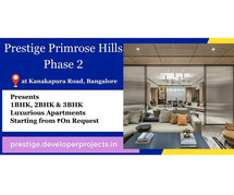 Prestige Primrose Hills - Live Outside The Lines.