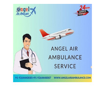 Hire Superb Angel Air Ambulance Service in Dibrugarh with Medical Tool