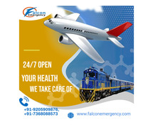 Avail of Falcon Emergency Train Ambulance Service in Siliguri for a Unique ICU Setup