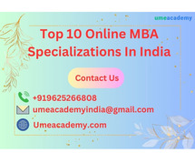Top 10 Online MBA Specializations In India