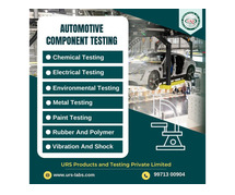 Automotive Testing Services for Automotive Industry