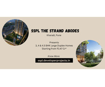 SSPL The Strand Abodes Kharadi Pune - Welcome Yourself in Your Apartments