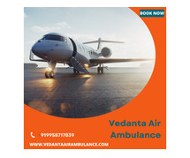 Take Vedanta Air Ambulance Services In Bikaner With CCU And ICU Features