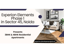 Experion Elements In Sector 45 Noida |  Higher Quality Of Living