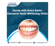 Dazzle with Every Smile: Exclusive Teeth Whitening Clinic