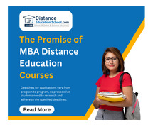 MBA Distance Education Courses