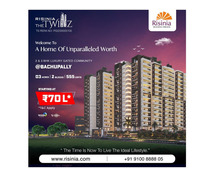 Gated Community Flats for Sale in Bachupally | The Twinz by Risinia