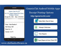 Daily Cash Collection Digitally Genericchit Chit Fund Software