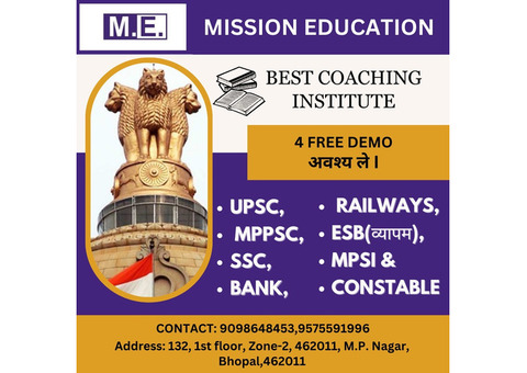 Best Upsc mission education coaching