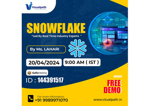 Snowflake Online Training Free Demo