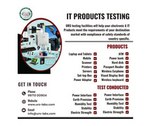 BIS Recognized IT Product Testing Labs in Chennai