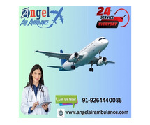 Hire Angel Air Ambulance Service in Jamshedpur with ICU Setup and Medical Team
