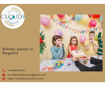 Cloud9 Celebrations: Your Premier Birthday Planner in Bangalore