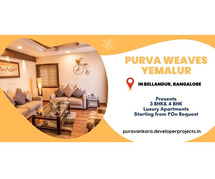 Purva Weaves Bellandur - Great Experiences Are Just Around The Corner.