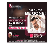 Regain Your Confidence with FUE Hair Transplant Solutions at Rupam Clinic, Odisha