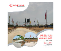 Open Plots for Sale in Hyderabad Premium Villa Plots in Nandikandi - Brick2Brick