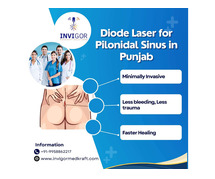 Say Goodbye to Pilonidal Sinus with Diode Laser Technology in Punjab