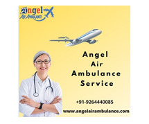 Hire Angel Air Ambulance Service in Bhopal with Hi-tech Ventilator Setup