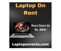 Laptop On Rent Starts At Rs.899/- Only In Mumbai