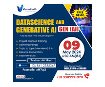 Data Science And Generative AI Online Training Free Demo
