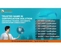 ISO 27001, 21001, 14001, 37001, and 45001 Certification in Hyderabad and Chennai