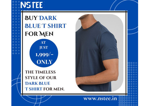 Dark blue t shirt