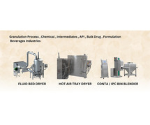 Fluid Bed Dryer Exporters in India is Pharmachem Cosmetics Industries
