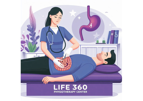 Best physiotherapist for gastric treatment-Life 360 physiotherapy center -