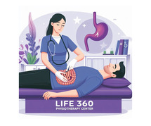 Best physiotherapist for gastric treatment-Life 360 physiotherapy center -