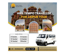 Best Luxury Tempo Traveller Rental In Jaipur at Lowest Fare