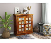 Shop Mini Bar Cabinet to Elevate Your Home Decor from Urbanwood