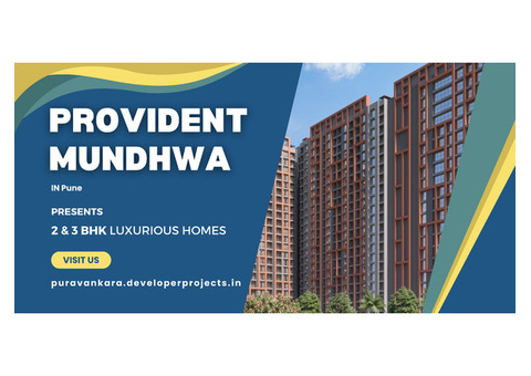 Provident Mundhwa Pune - Your Story, Waiting To Begin.