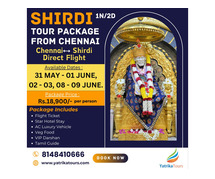 Direct Shirdi Package from Chennai