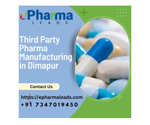 Third Party Pharma Manufacturing in Dimapur, Nagaland